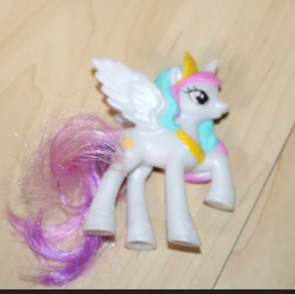 My Little Pony Friendship Is Magic Princess Celestia Figure, Mcdonald'S